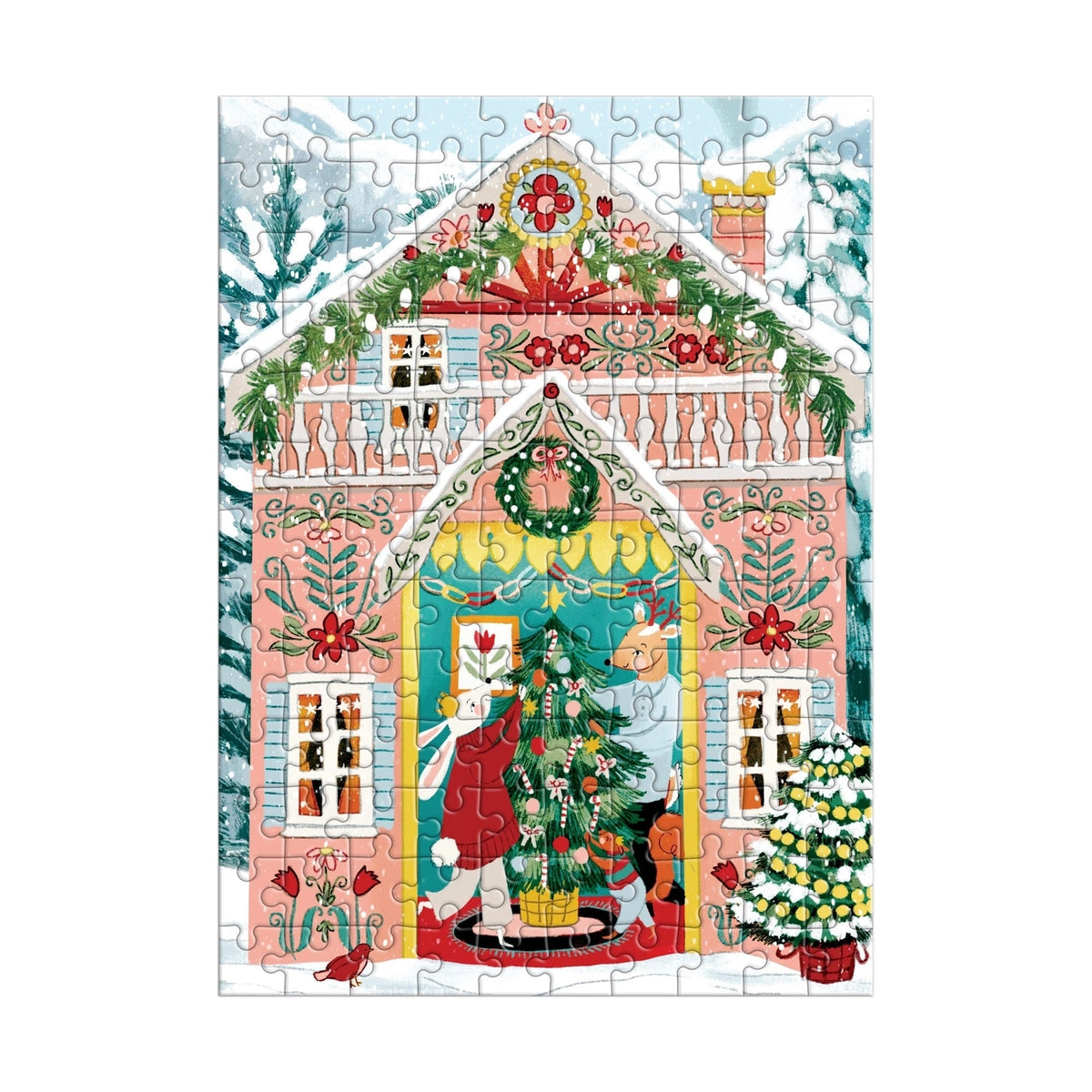 Swiss Chalet 130 Piece Ornament Puzzle