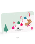 Gingerbread Village Little Notes® – Notecards, Set of 55