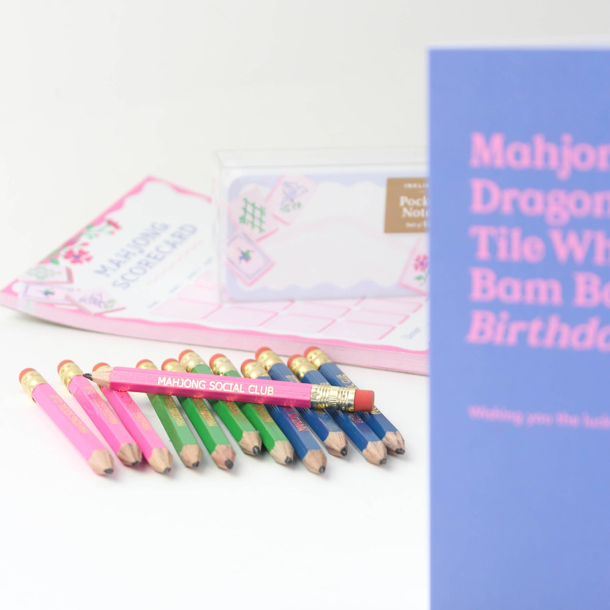 Mini Pencils - Mahjong Social Club