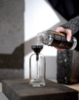 Black Steel Funnel for Pristine Oil