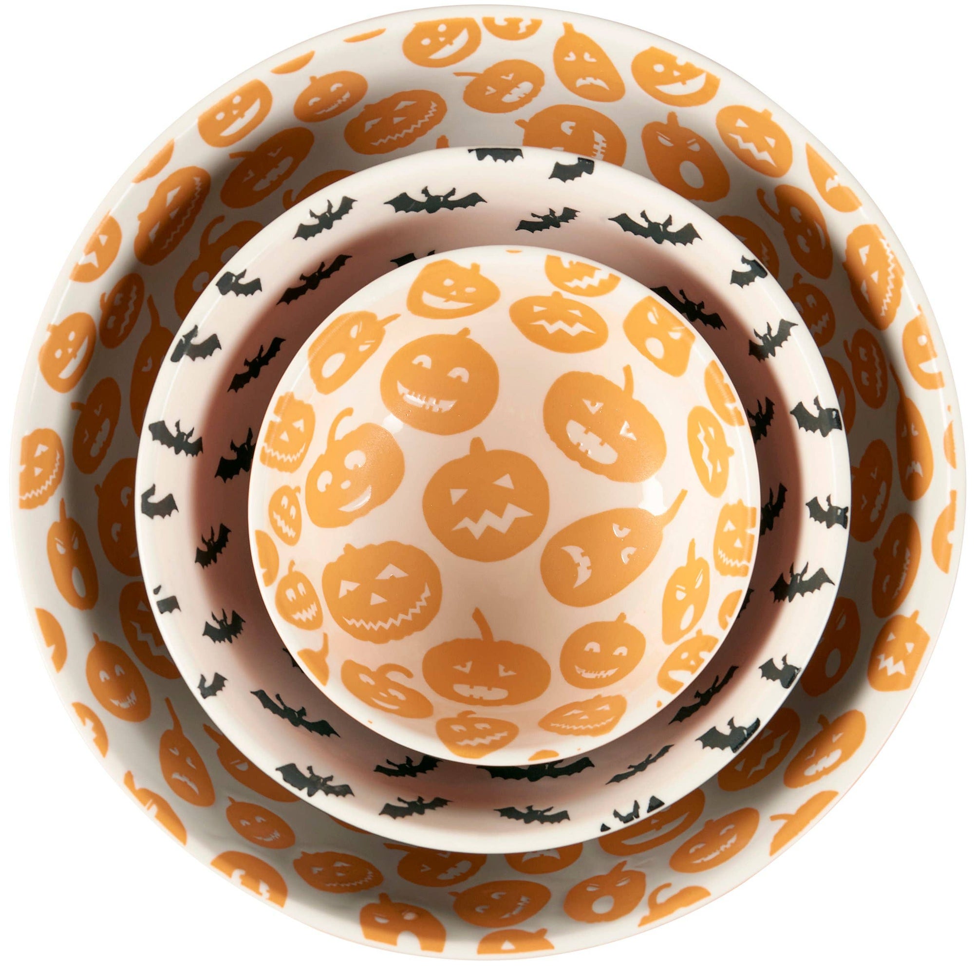 Jack O'Lantern Bowl Set