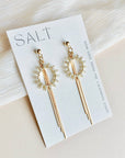 SUNBURSTS | boho-chic | sun tassel earrings