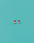 Popsicle Enamel Flat Back Kids Earrings