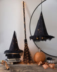 Light Up Witch Hat Halloween Decor | Spooky Party Decoration