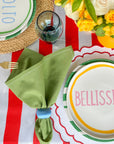 Olive Dinner Napkins