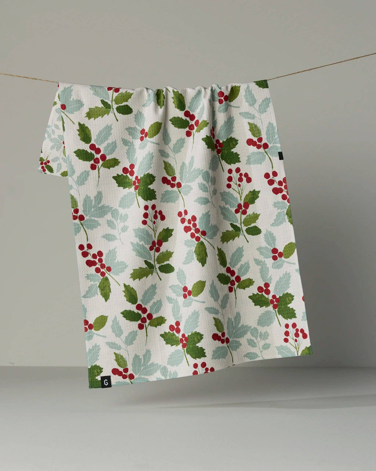 Holly Lane Luxe Geometry Kitchen Towel