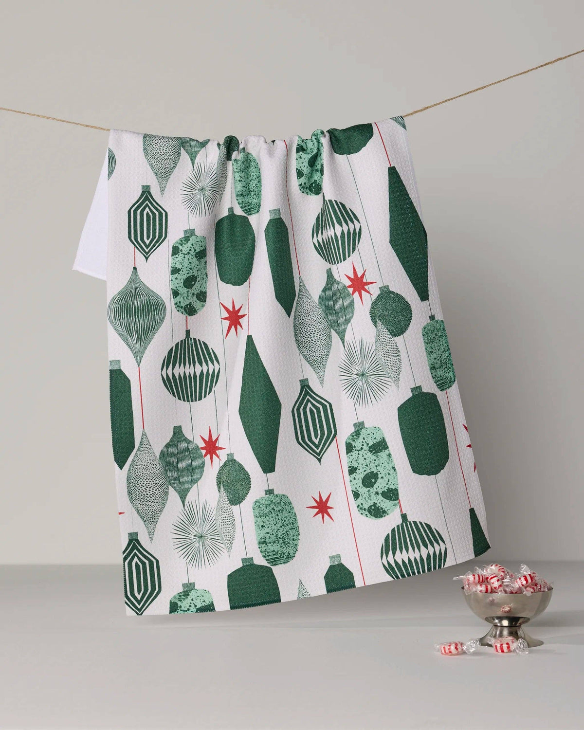 Alpine Revelry Geometry Tea Towel