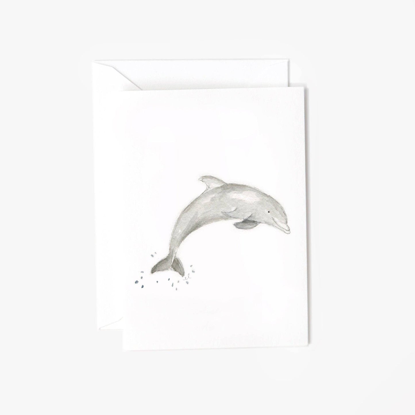 Dolphin mini notecard