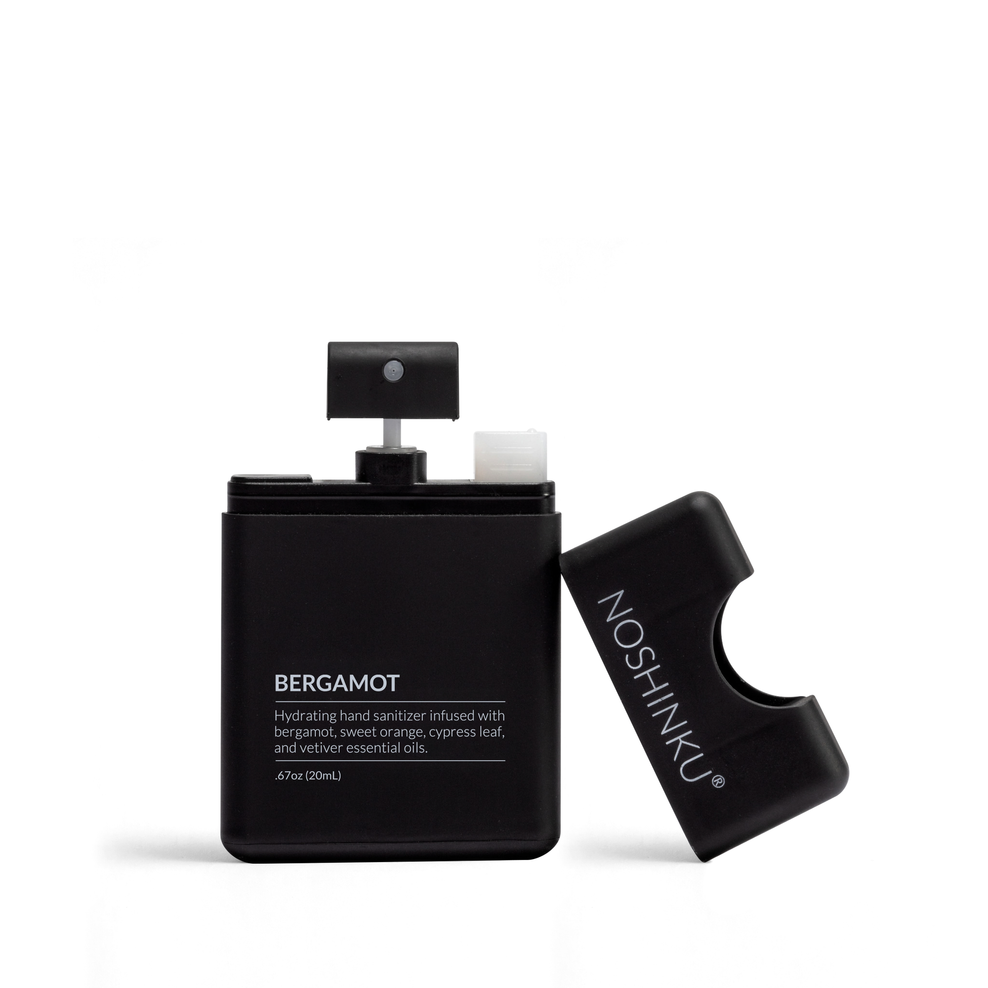 REFILLABLE Bergamot Ultra-Moisturizing Pocket Hand Sanitizer