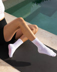 Pilates Social Club Grip Crew Socks