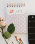 Flowers watercolor workbook