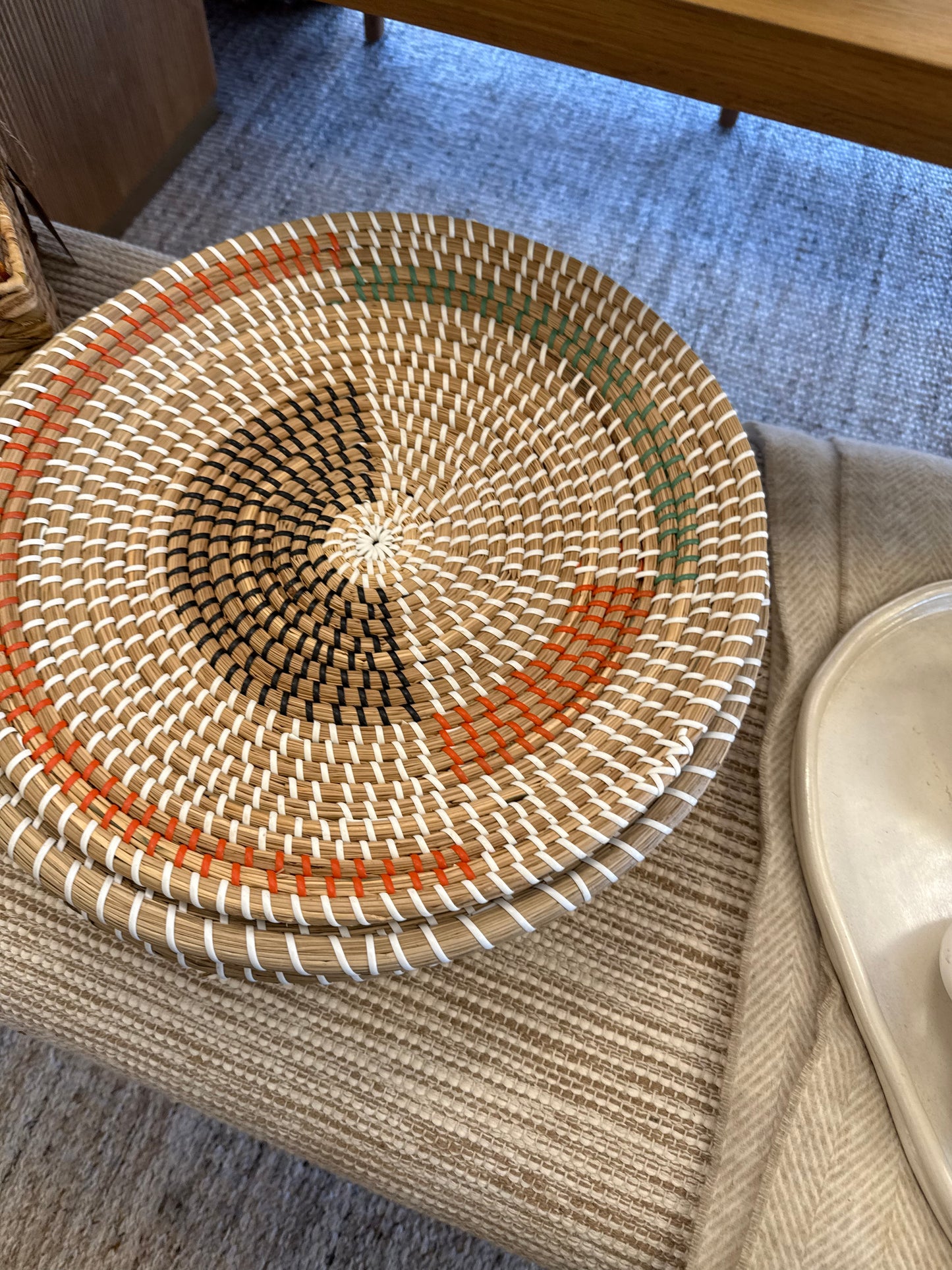 Wall Decor Seagrass Basket
