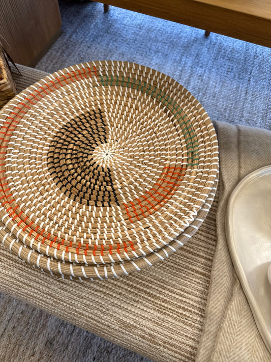 Wall Decor Seagrass Basket