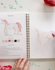 Fairytale watercolor workbook