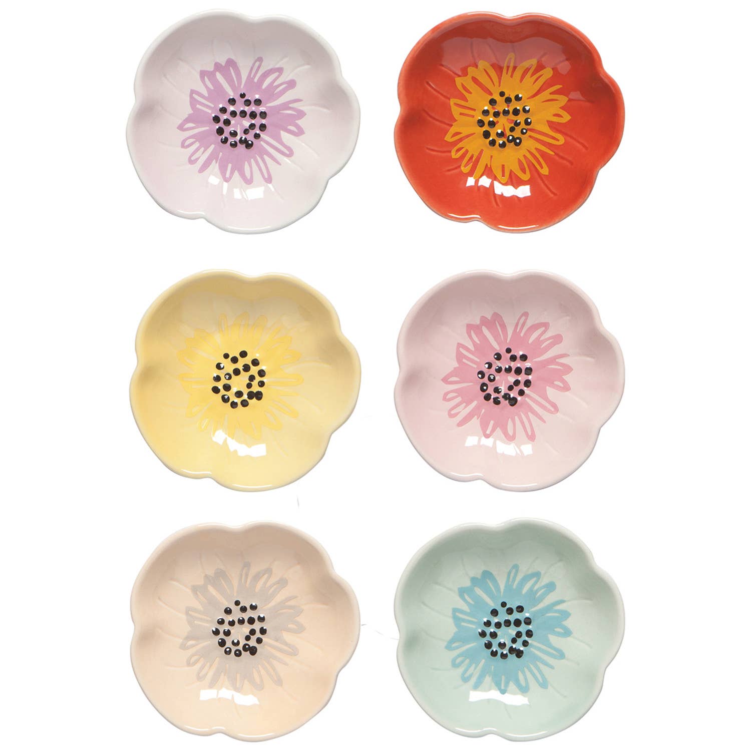 Flower Shaped Pinch Bowl - SOLD INDIVIDUALLY