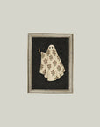 Quilted Ghost Framed Halloween Art