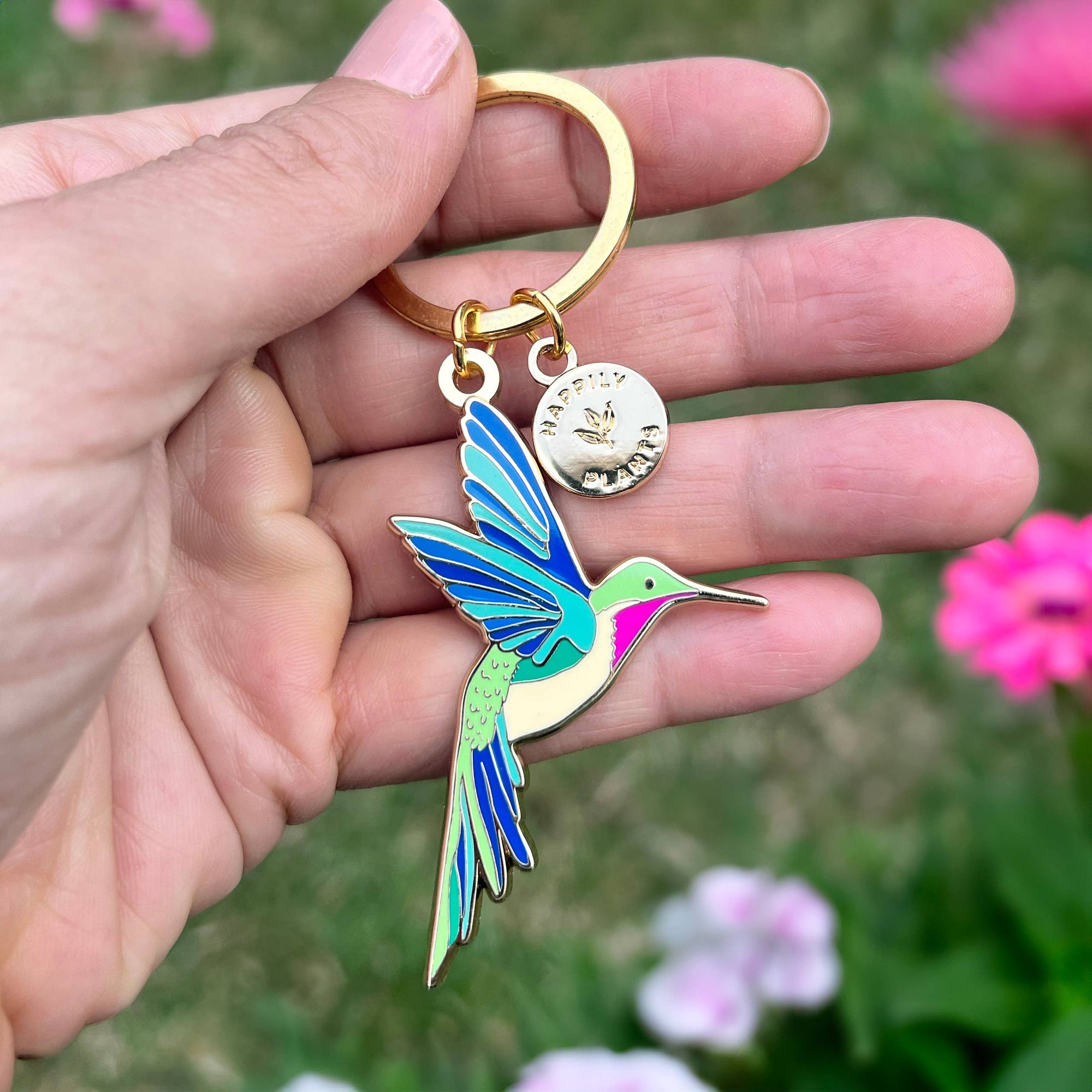 Hummingbird Keychain &amp; Bag Charm Spring Mother’s Day Gifts