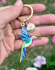 Hummingbird Keychain & Bag Charm Spring Mother’s Day Gifts