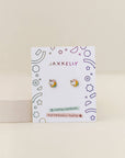 Unicorn Enamel Flat Back Kids Earrings
