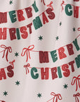 Christmas Banner - Geometry Kitchen Tea Towel - Holiday 2026