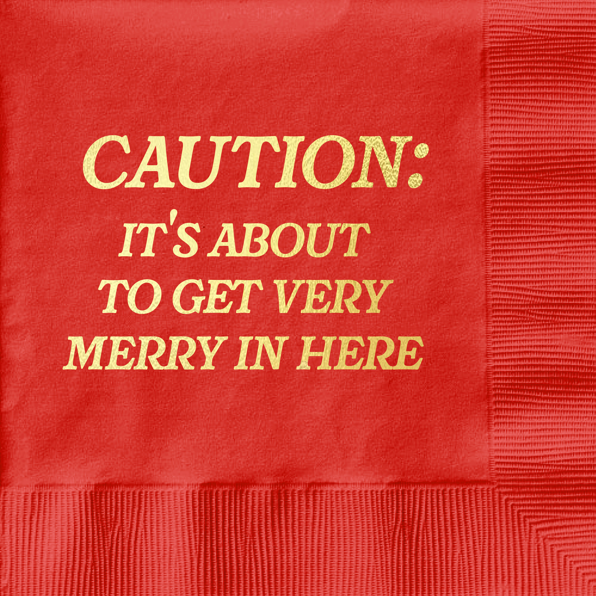 Very Merry Holiday Cocktail Napkins – 20-Pack