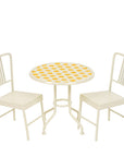 Table & Chairs Set – Miniature Dollhouse Furniture