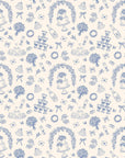 Beau Bottles Blue Wedding Toile- Champagne Collection