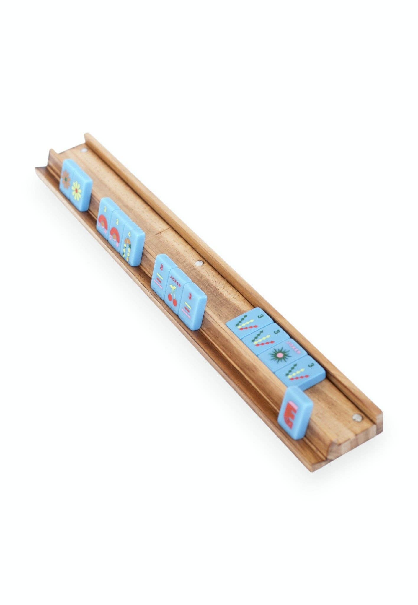 Mahjong Racks &amp; Pushers (Set of 4)