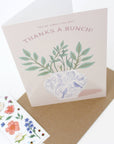 Sticker Scene Card - Thank You Bouquet