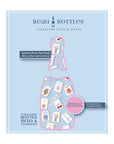 Beau Bottles Pastel Blue Mahjong - Prosecco Collection