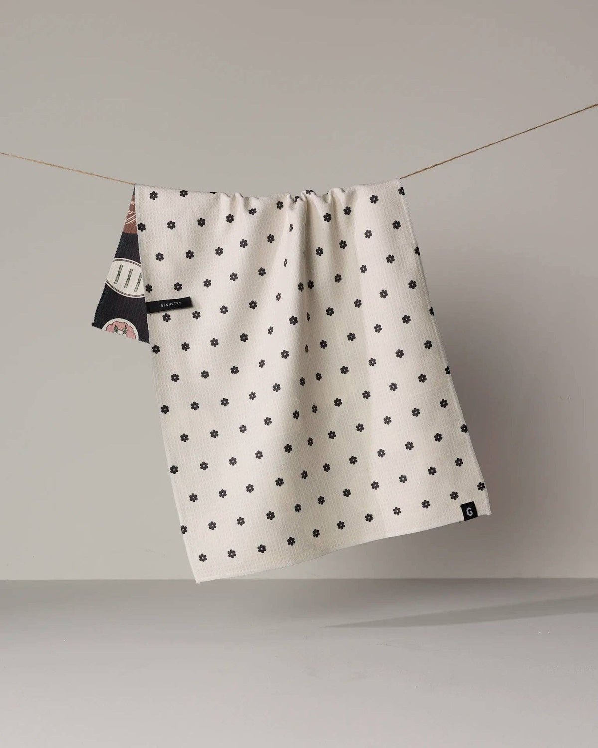 Mahj Madness Luxe Kitchen Geometry Towel