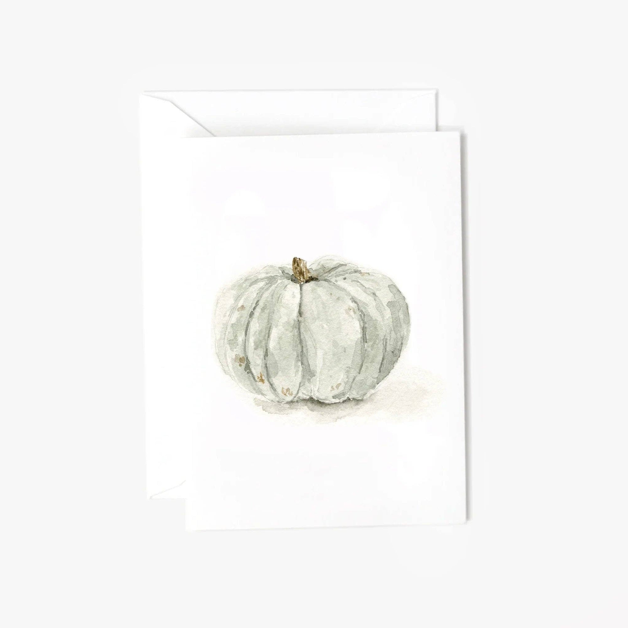 Green pumpkin mini enclosure notecard