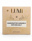 Fall Handcrafted Caramels with Sea Salt – Beige Box, 2 oz