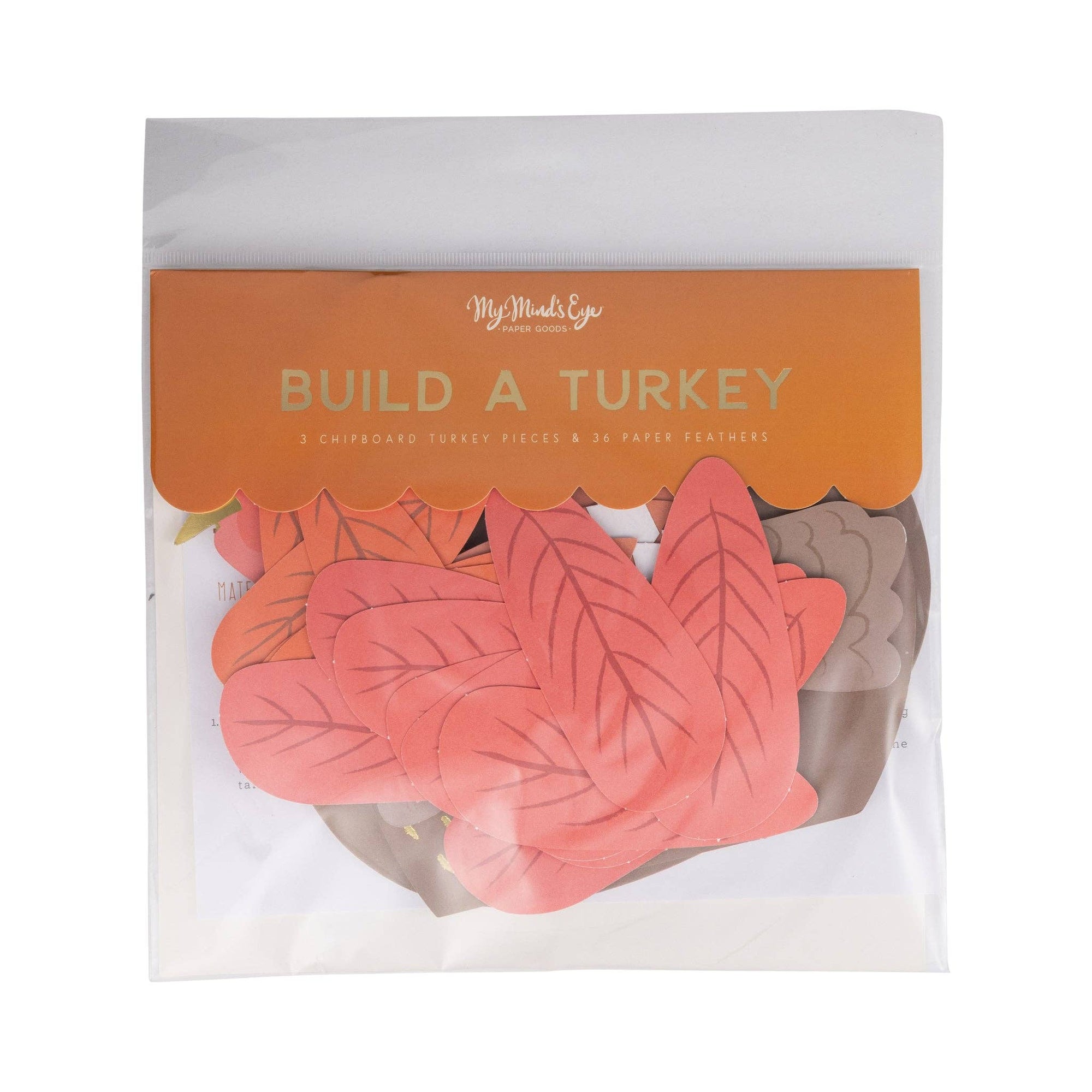 DIY Turkey Craft | Thanksgiving Kids Table Activity