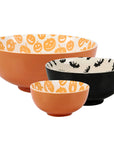 Jack O'Lantern Bowl Set