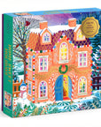 Home Sweet Holidays 500 Piece Foil Puzzle