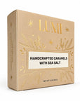 Fall Handcrafted Caramels with Sea Salt – Beige Box, 2 oz