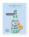 Beau Bottles Happy Birthday Floral - Champagne Collection