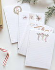 Christmas checklist notepad