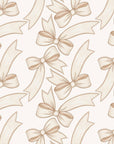 Beau Bottles Beige Bows - Champagne Collection