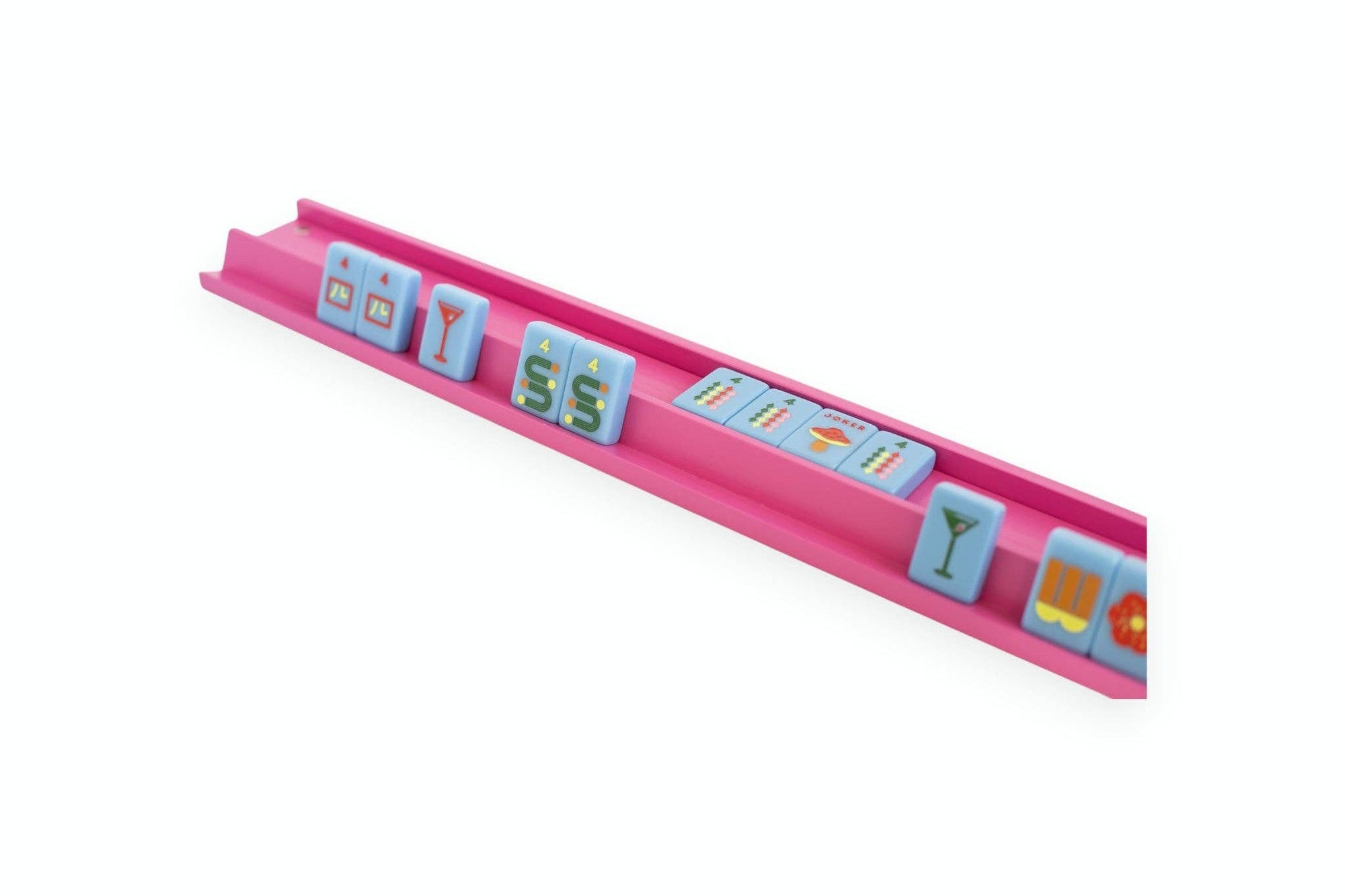Mahjong Racks &amp; Pushers (Set of 4)