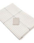Natural Tablecloth Modern Stripes – Recycled Cotton, 3 Sizes