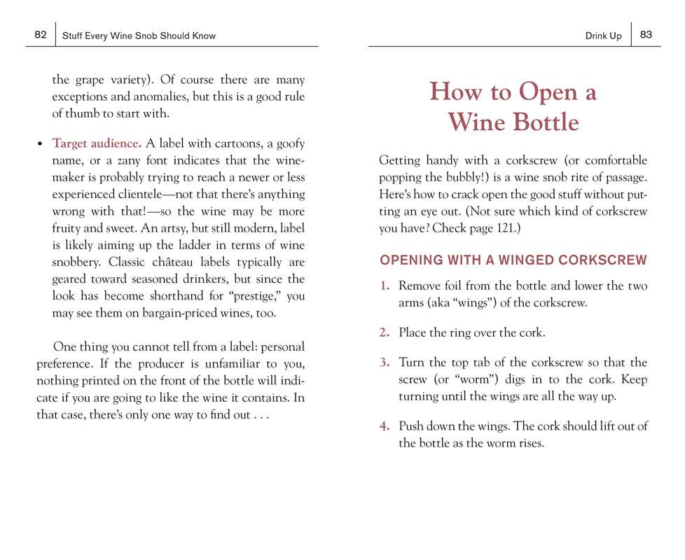 Stuff Every Wine Snob Should Know By Melissa Monosoff