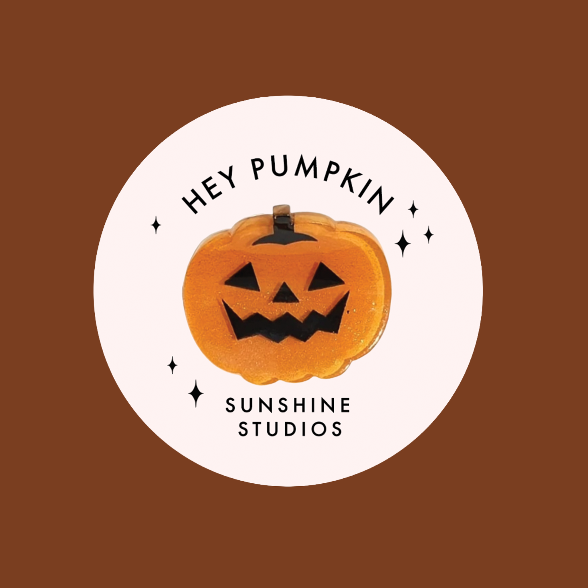 Hey Pumpkin! Mini Pumpkin Hair Clip | Halloween