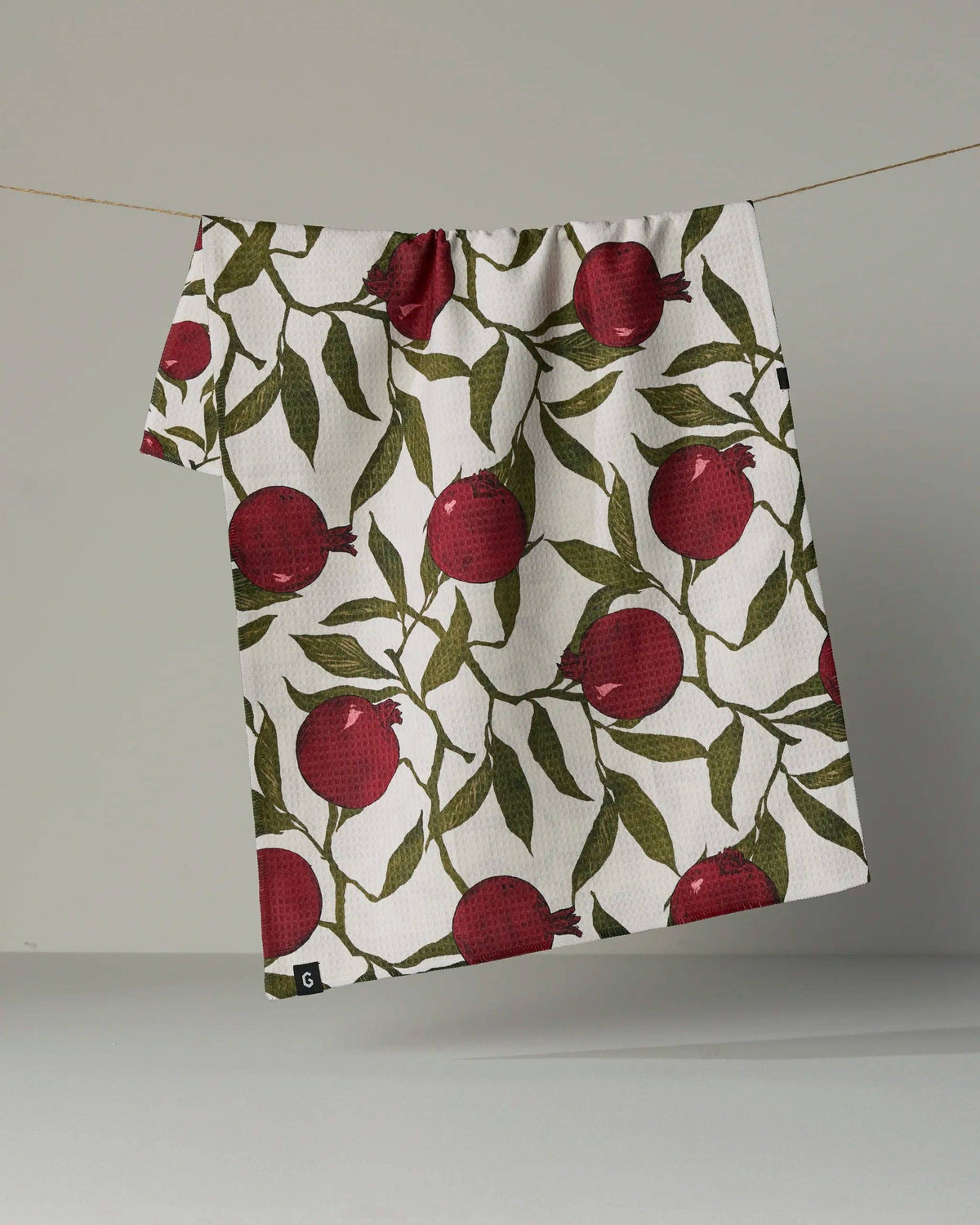 Ruby Rind Luxe Geometry Kitchen Towel