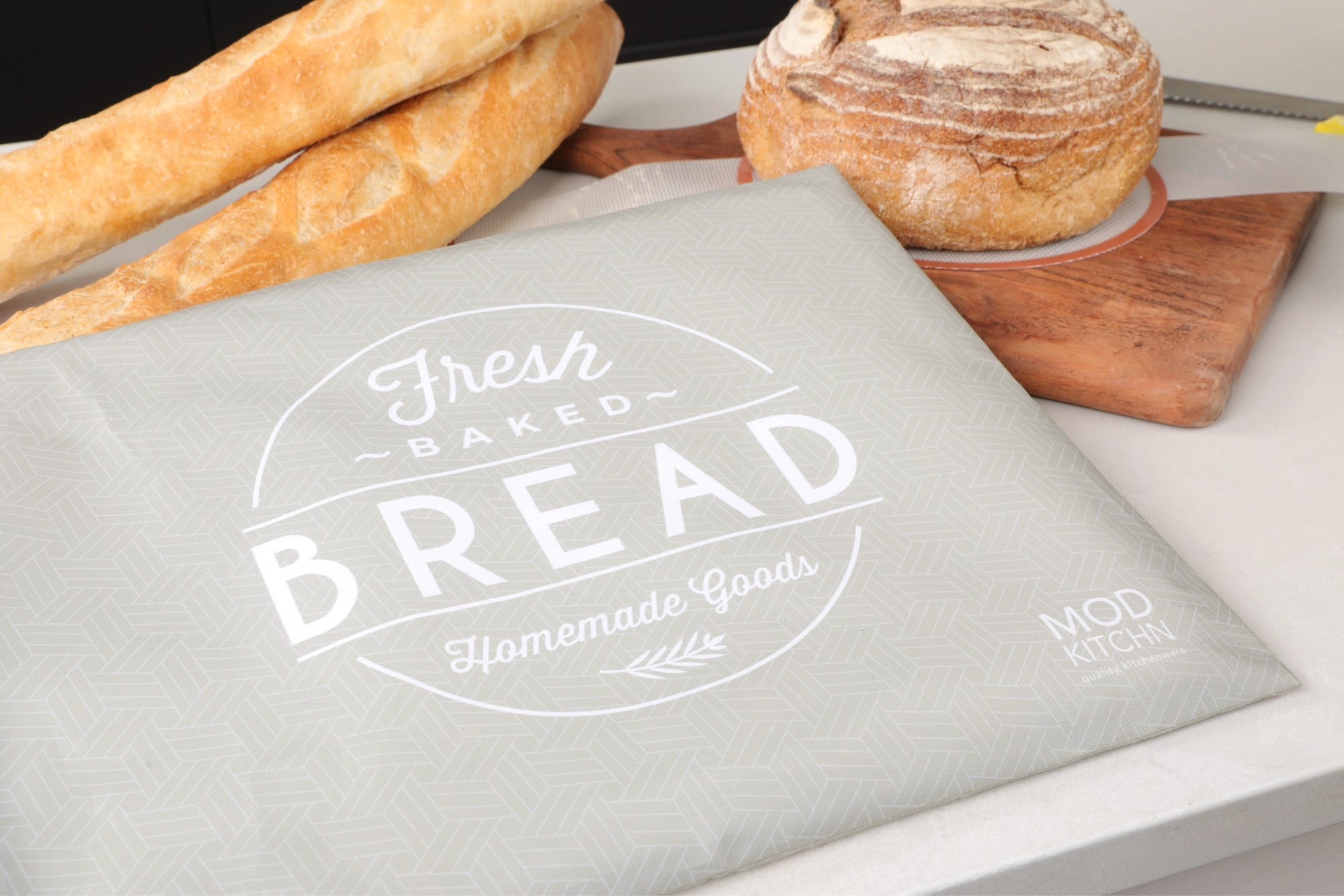 Reusable Bread Bags – Eco-Friendly Food Storage with Waterproof Liner