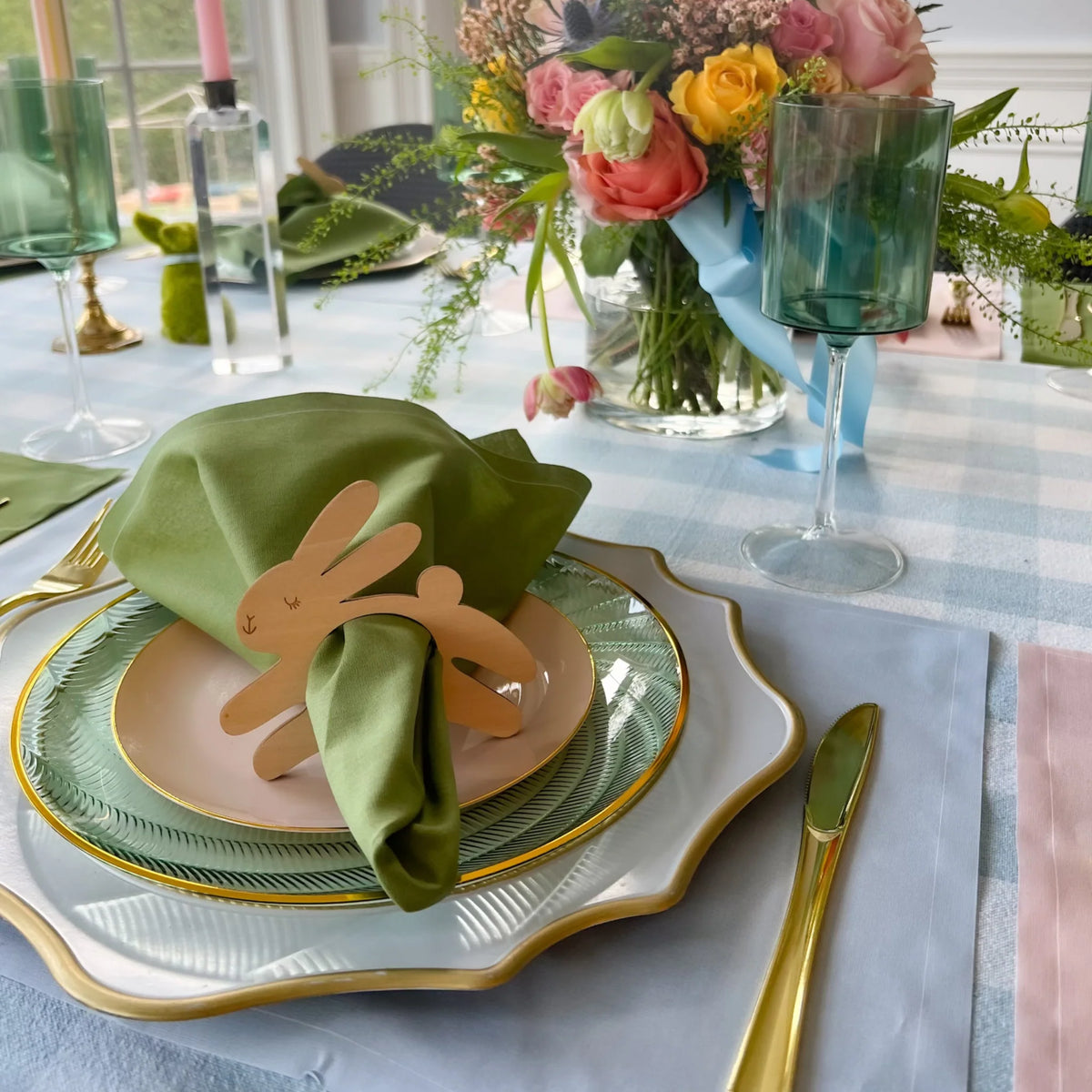 Olive Dinner Napkins