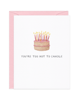 Too Hot To Candle — Cake Pun Birthday Card