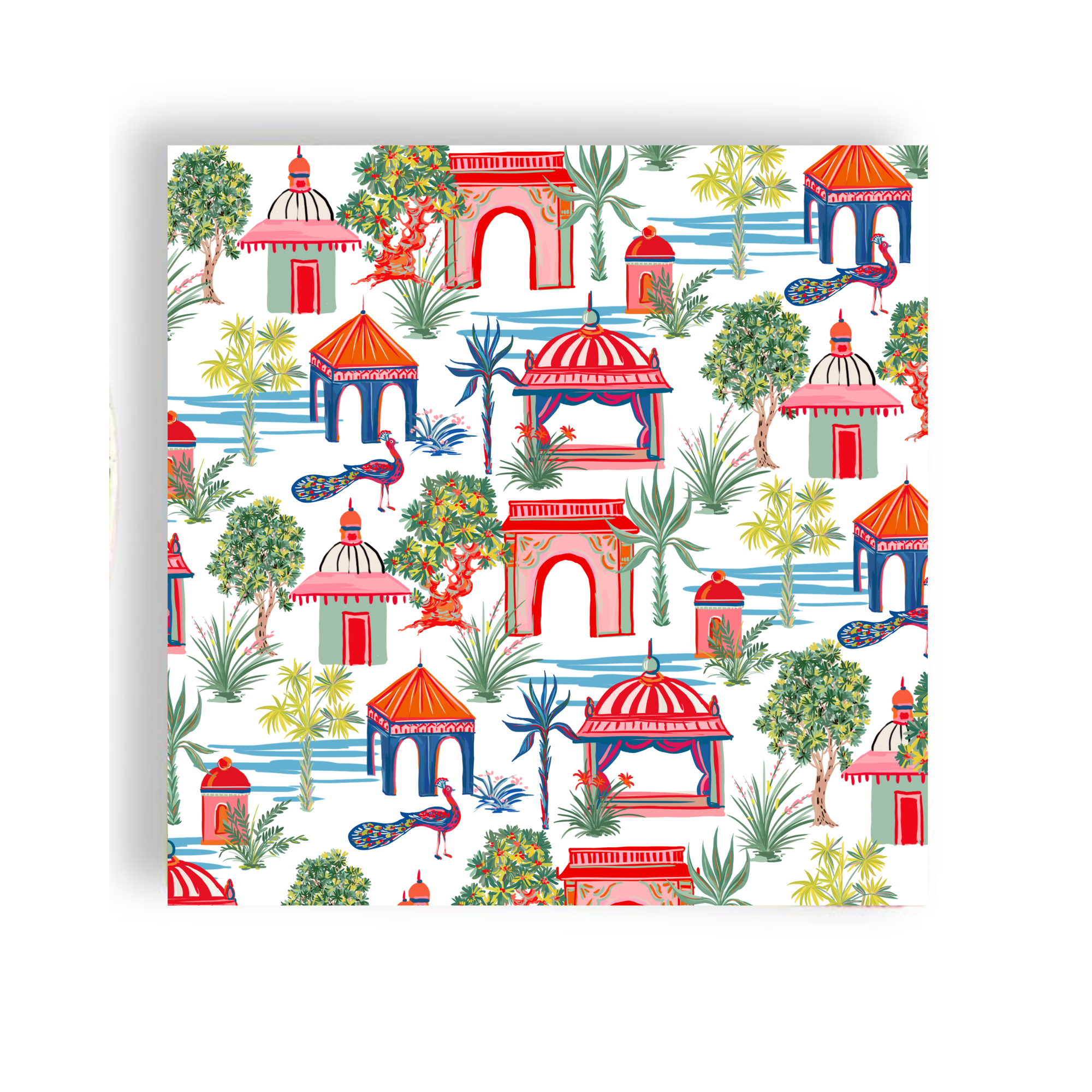 Chinoiserie Cocktail Napkins