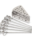 6 Piece Mouse Pick with Holder-3"L